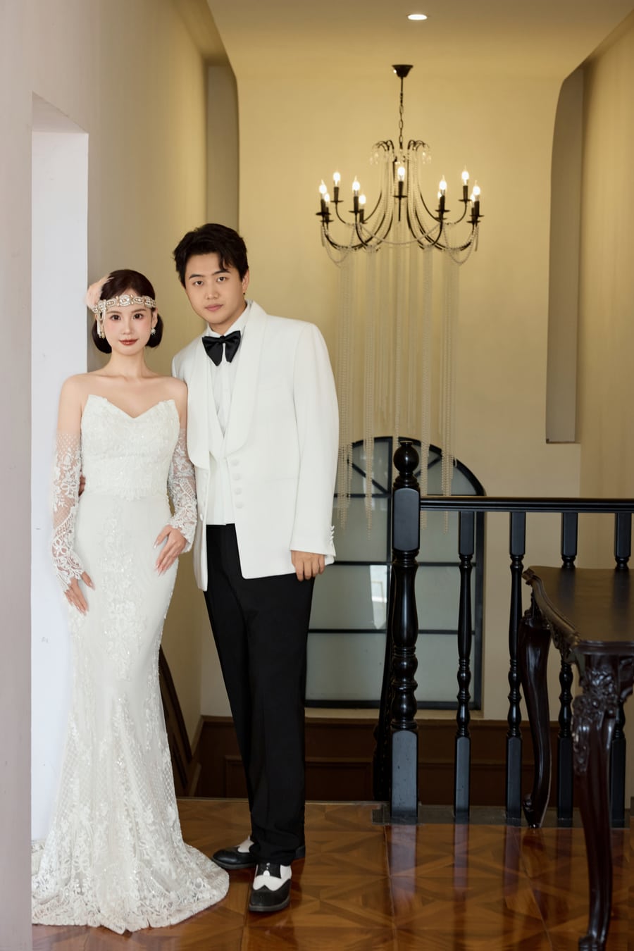 李佳冉与刘安琪的婚纱照 3
