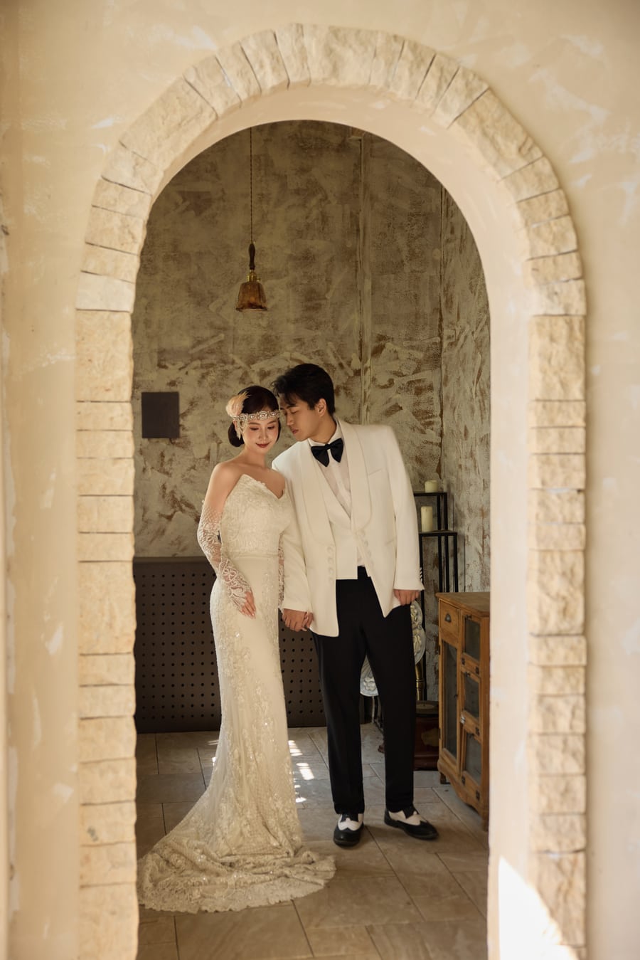 李佳冉与刘安琪的婚纱照 6