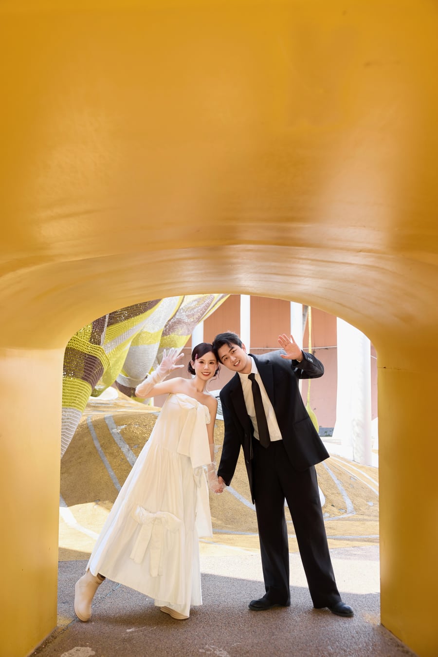 李佳冉与刘安琪的婚纱照 10